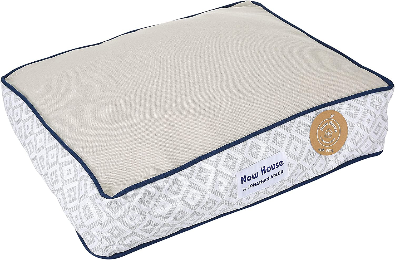 Now House for Pets by Jonathan Adler Washable Dog Beds - Dog Cuddler Bed or Cushion Dog Bed for Small and Large Dogs by Now House by Jonathan Adler - Dog Bed Washable, Pet Bed for Dogs, Puppy Bed